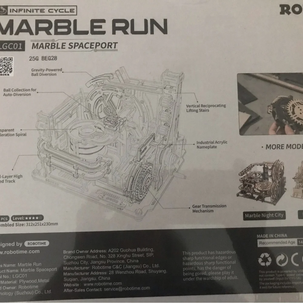 Marble Run - DIY Marble Spaceport, New